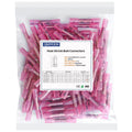 Buy now Heat Shrink Butt Connectors, 22-16 AWG 100 Pcs Red Marine Grade Insulated Crimp Wire Connectors, Waterproof Electrical Connectors Butt Splice for Boat Truck Wiring 22-16 AWG at indiglob india