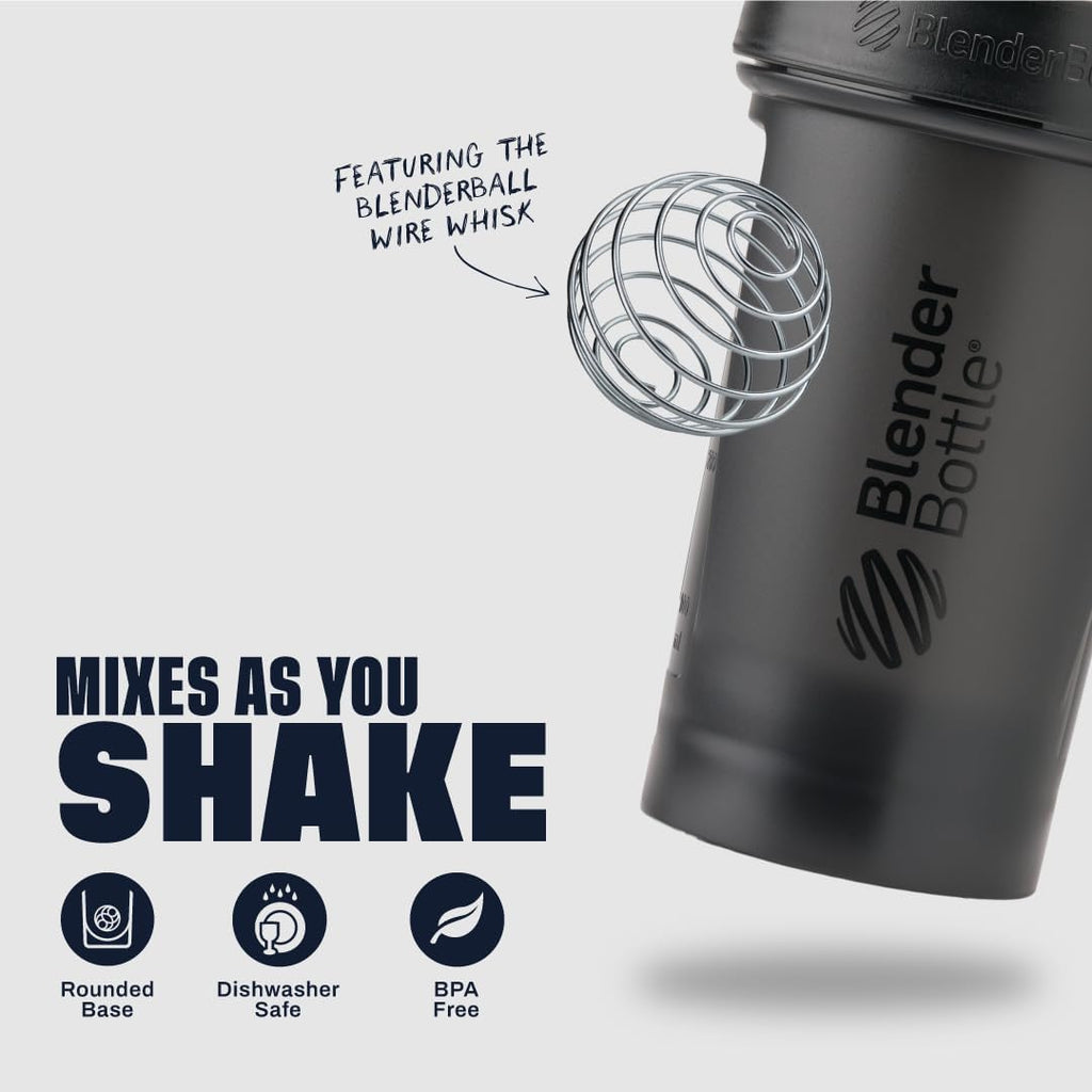Buy now BlenderBottle Classic V2 Shaker Bottle Perfect for Protein Shakes and Pre Workout, 32-Ounce, Black at indiglob india
