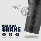 Buy now BlenderBottle Classic V2 Shaker Bottle Perfect for Protein Shakes and Pre Workout, 32-Ounce, Black at indiglob india