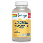 SOLARAY Enhanced Absorption Magnesium Glycinate 350 mg, 120 VegCaps | Muscle, Bone & Heart Support, Chelated Magnesium Bisglycinate with BioPerine, 30 Servings, Vegan, Lab Verified