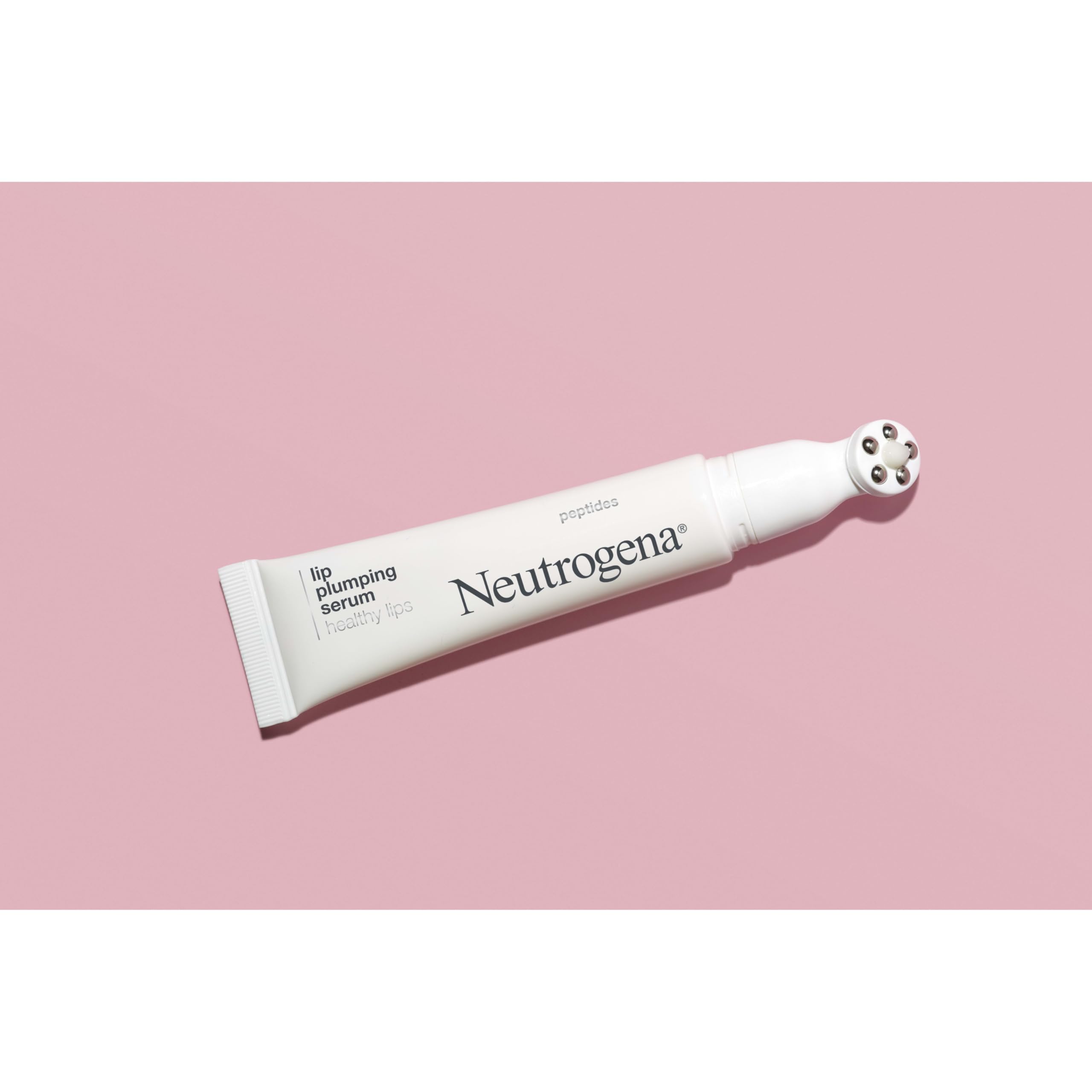 Buy now Neutrogena Healthy Lips Plumping Serum, Lip Enhancer with Peptides Nourishes and Promotes the Appearance of Naturally Fuller and Plumper-Looking Lips, 0.5 fl. oz at indiglob india