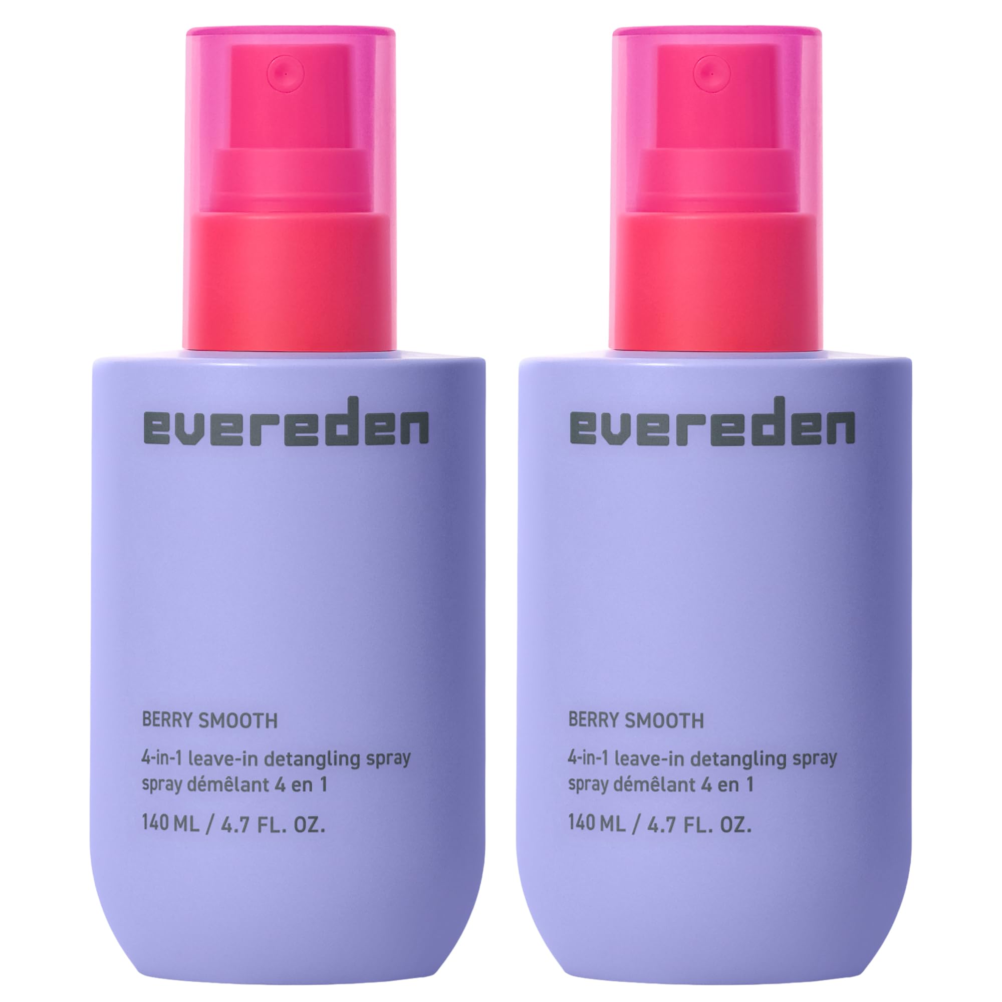 Evereden Kids 4-in-1 Detangler Spray, Silicone-Free, EWG Verified, Vegan | Developed with Harvard & Stanford Dermatologists, 4-in-1 Leave-In Conditioner for Girls, Straight, Curly Hair, Wet or Dry Use