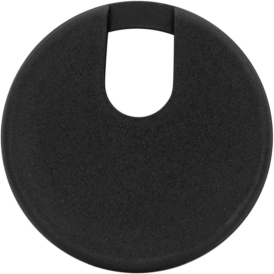 Buy now 5 Pack Rok Hardware 3" (76mm) Black Round Computer Desk Table Port Wire Cable Cord Organizer Hole Cover Grommet, ROKRG3BLK at indiglob india
