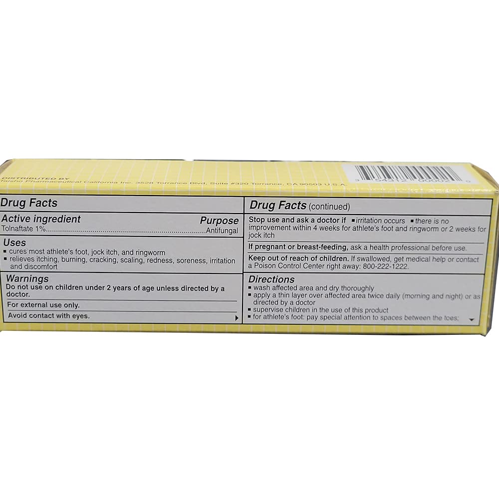 Derman Antifungal Cream for the Treatment of Athlete's Foot (3 Pack (0.88 Ounce))