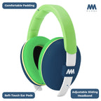 Buy now Mumba Baby Ear Protection Noise Cancelling Headphones - Earmuffs for Babies and Toddlers - Ages 3-24+ Months at indiglob india