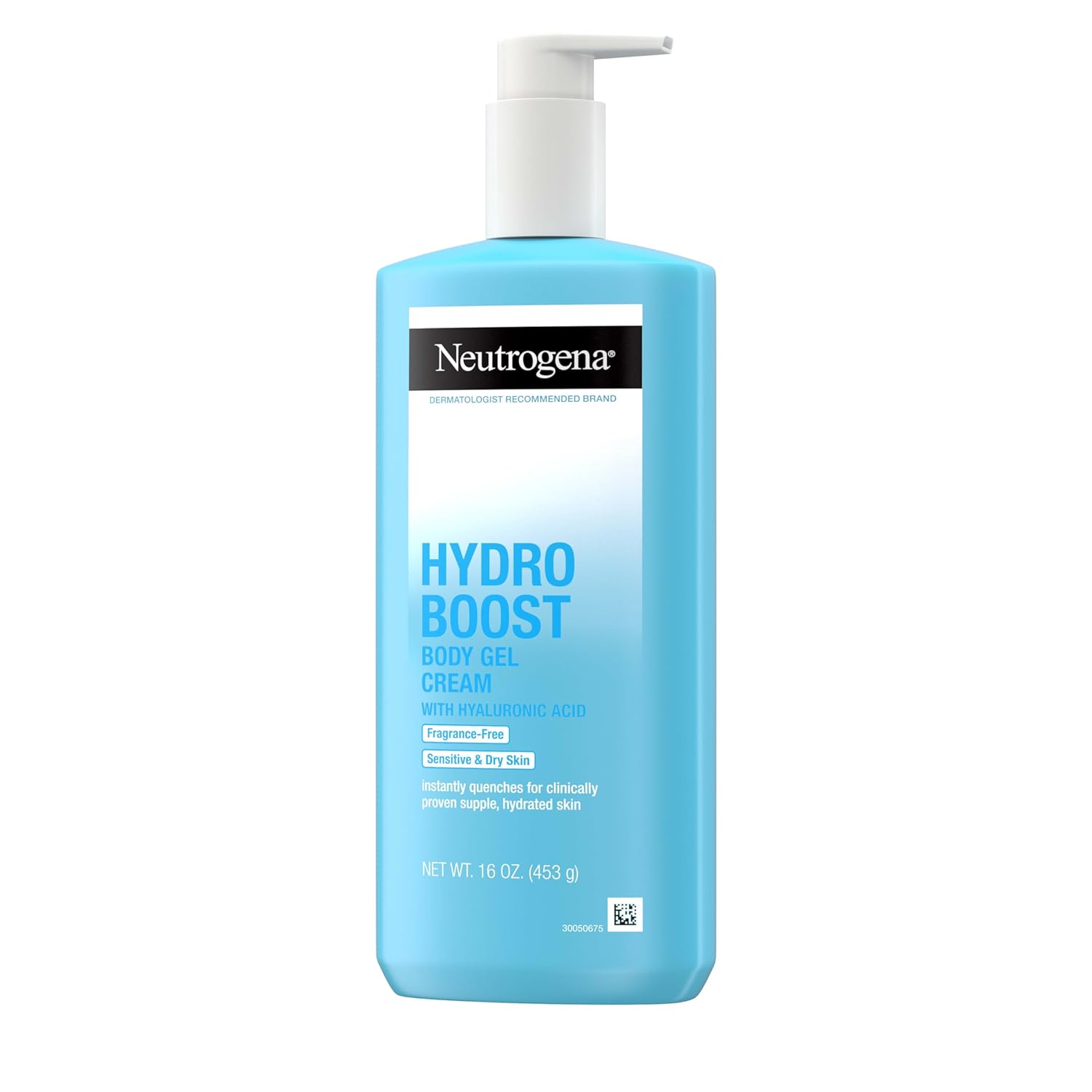 Buy now Neutrogena Hydro Boost Body Moisturizing Gel Cream with Hyaluronic Acid, Non-Greasy & Fast Absorbing, Lightweight Hydrating Body Lotion for Normal to Dry Skin, Fragrance-Free, 16 oz at indiglob india