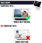Buy now Wasserstein Adjustable Stand for Google Nest Hub Max (Chalk) at indiglob india