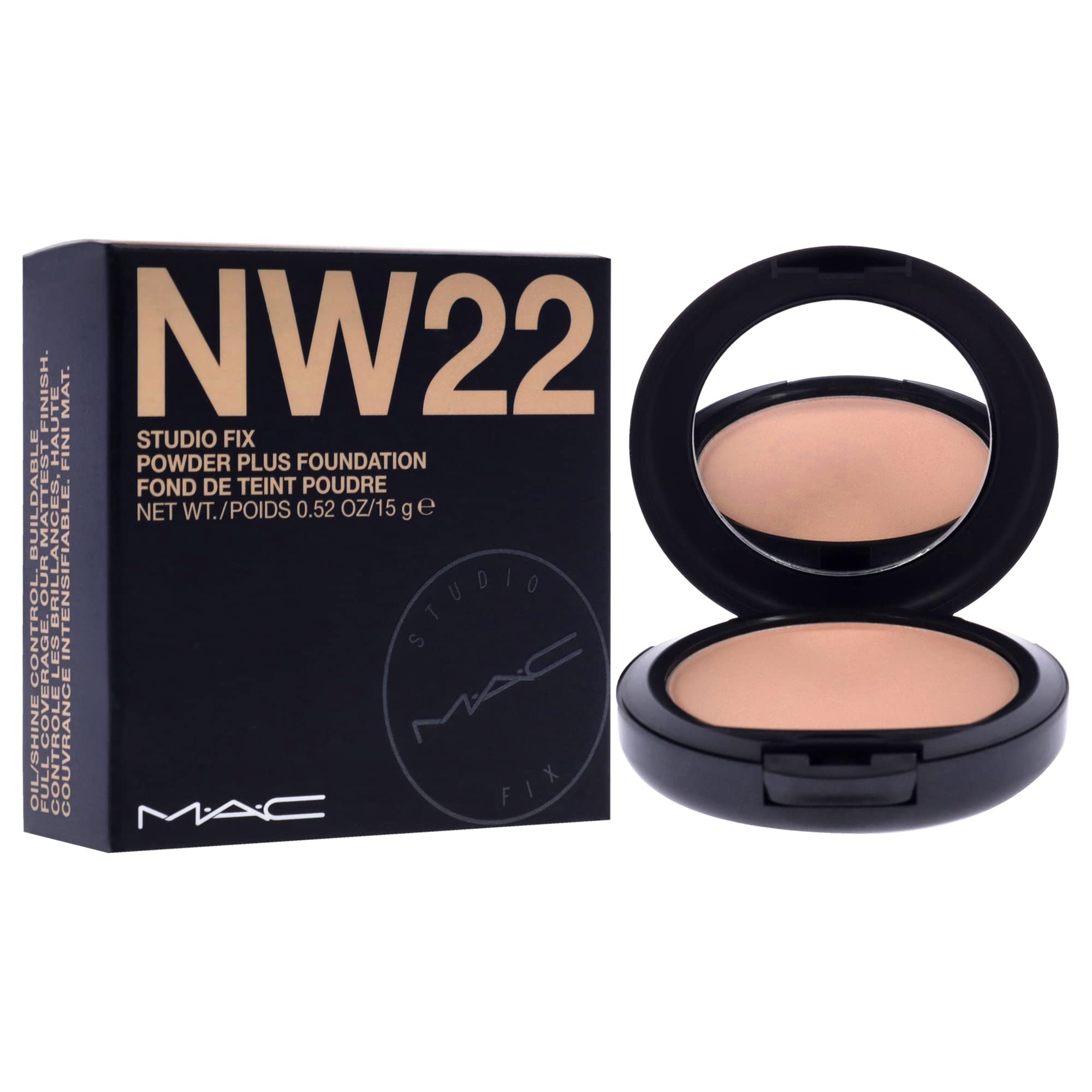 Buy now MAC Studio Fix Powder Plus Foundation - NW22 Foundation Women 0.52 oz at indiglob india