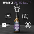 Buy now Viking Revolution Beard Oil with Clary Sage for Men - Natural Blend with Argan and Jojoba Oils for Softening, Strengthening, and Moisturizing at indiglob india