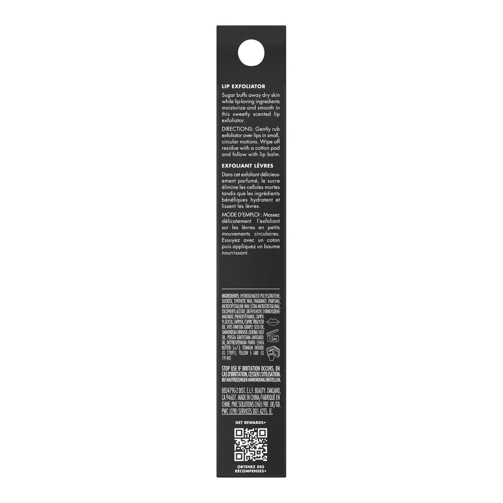 Buy now e.l.f. Lip Exfoliator, Moisturizing Scented Lip Scrub For Exfoliating & Smoothing Lips, Infused With Jojoba Oil, Vegan & Cruelty-free, Popcorn at indiglob india