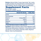 Citracal Slow Release- Calcium 1200 mg with Vitamin D3, Magnesium, Calcium Supplement, Bone Health Support, Take Once Daily Caplet, 185 Count