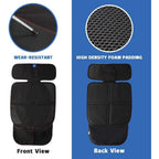 Buy now funbliss Car Seat Protector for Child Car Seat,Auto Seat Cover Mat for Under Carseat with Thickest Padding to Protect Leather & Fabric Upholstery,PVC Leather Reinforced Corners at indiglob india