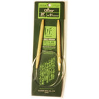Buy now Clover Takumi Bamboo Circular 24-Inch Knitting Needles, Size 11 (3016/24-11) US 11 (8mm), 24 Inches at indiglob india