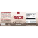 Natural Rhythm Magnesium Taurate 750mg, 150mg Elemental, 120 Capsules