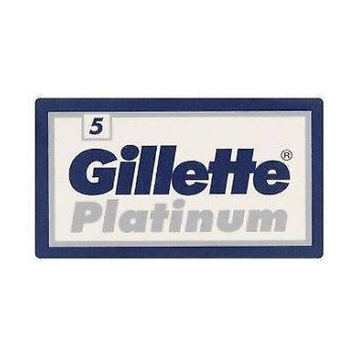 Buy now 25 GILLETTE Platinum Double Edge Razor Blades Made in Russia at indiglob india