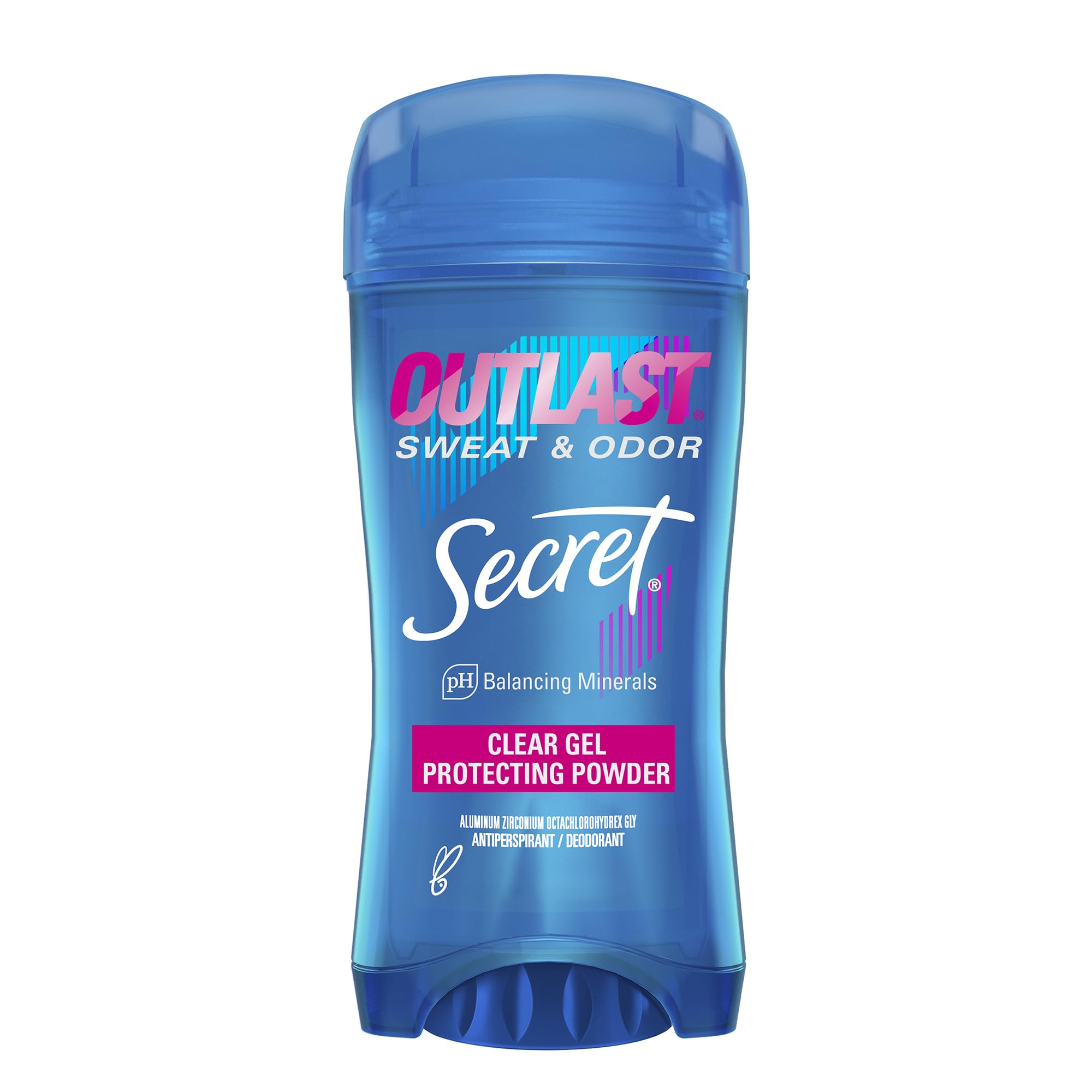 Buy now Secret Antiperspirant Deodorant for Women, Protecting Powder Scent, Clear Gel, Outlast Xtend, 2.6 Oz (Pack of 6) at indiglob india