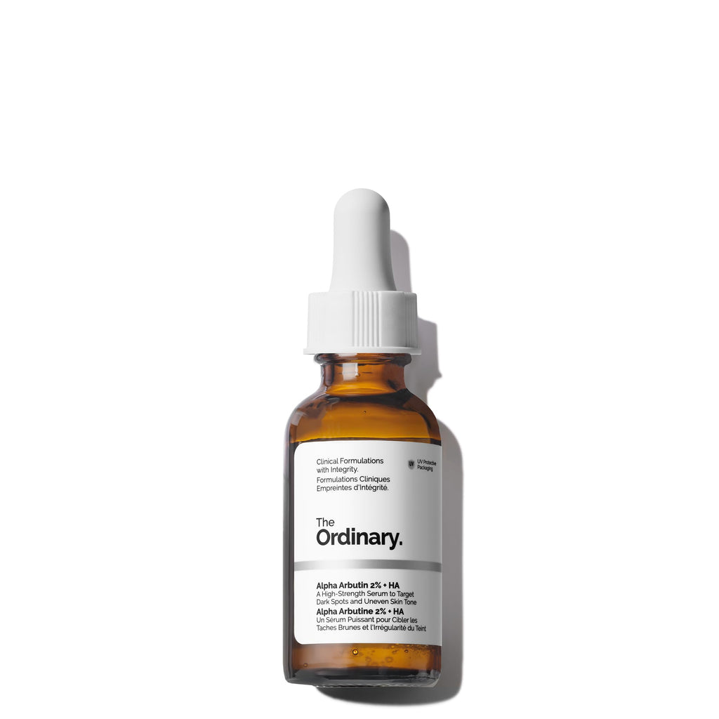 Buy now The Ordinary Alpha Arbutin 2% + Hyaluronic Acid, Brightens Skin and Targets Dark Spots, 1 Fl Oz at indiglob india
