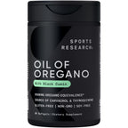 Sports Research® Oil of Oregano 9500mg w/Black Seed Oil, 60 Softgels