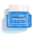 PurelyWHITE DELUXE, Updated Design Whitening Powder - Removes Stains, No Sensitivity - Enamel-Safe Toothpaste Whitening Powder for Coffee, Tea, Food, and Wine.