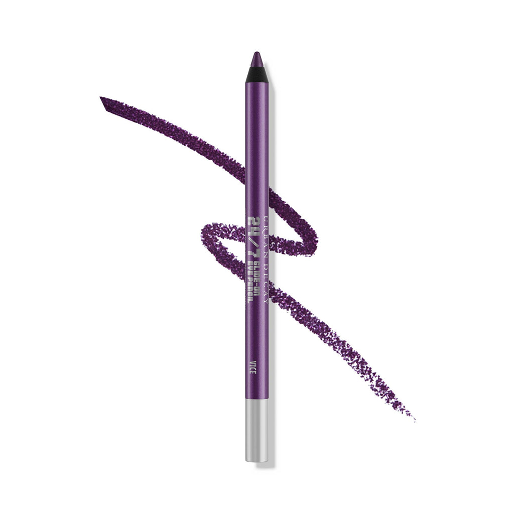 Buy now Urban Decay 24/7 Glide-On Waterproof Eyeliner Pencil - Smudge-Proof, Long-Lasting, Transfer-Proof, Up to 16HR Wear, Smooth No-Tug Formula, Hydrating Color Liner With Vitamin E & Jojoba Oil - 0.04 oz Vice (pearly red eggplant shimmer) at indiglob india