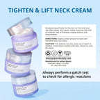 goPure Tighten & Lift Neck & Chest Moisturizer Cream for Visibly Firming, Tightening and Lifting the Look of Wrinkles & Crepey Skin, 1.7oz