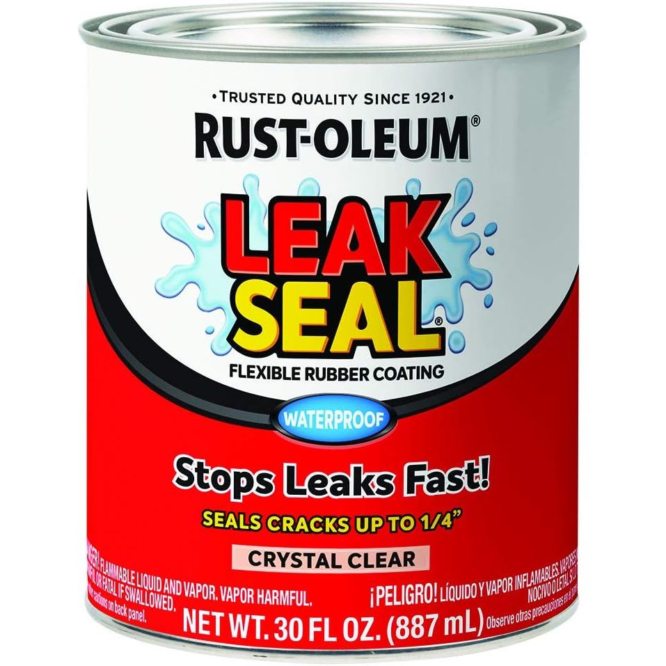 Buy now Rust-Oleum 275116 LeakSeal Flexible Rubber Coating, 30 oz, Crystal Clear Default at indiglob india