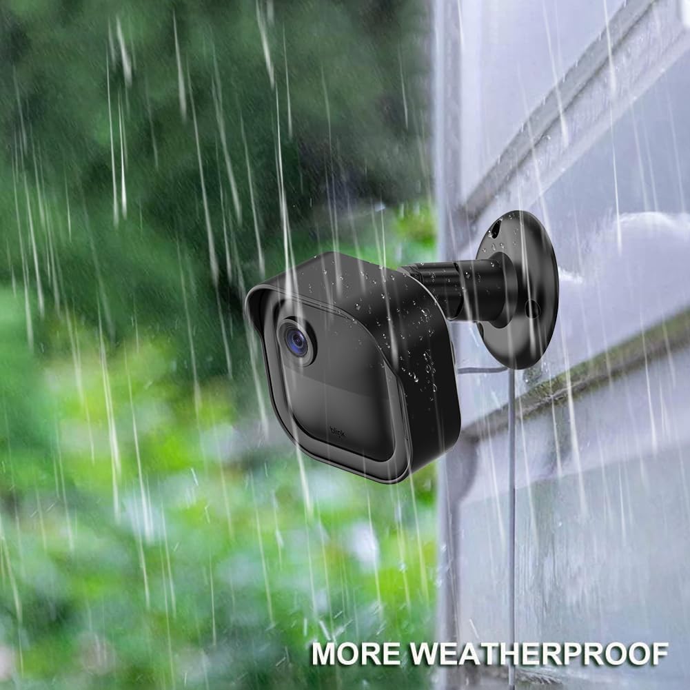 Buy now All-New Blink Outdoor Camera Wall Mount, 360° Adjustable Mount and Weather Proof Protective Housing with Blink Sync Module Outlet Mount for Blink Outdoor (4th & 3rd Gen) Camera System (Black, 5 Pack) at indiglob india