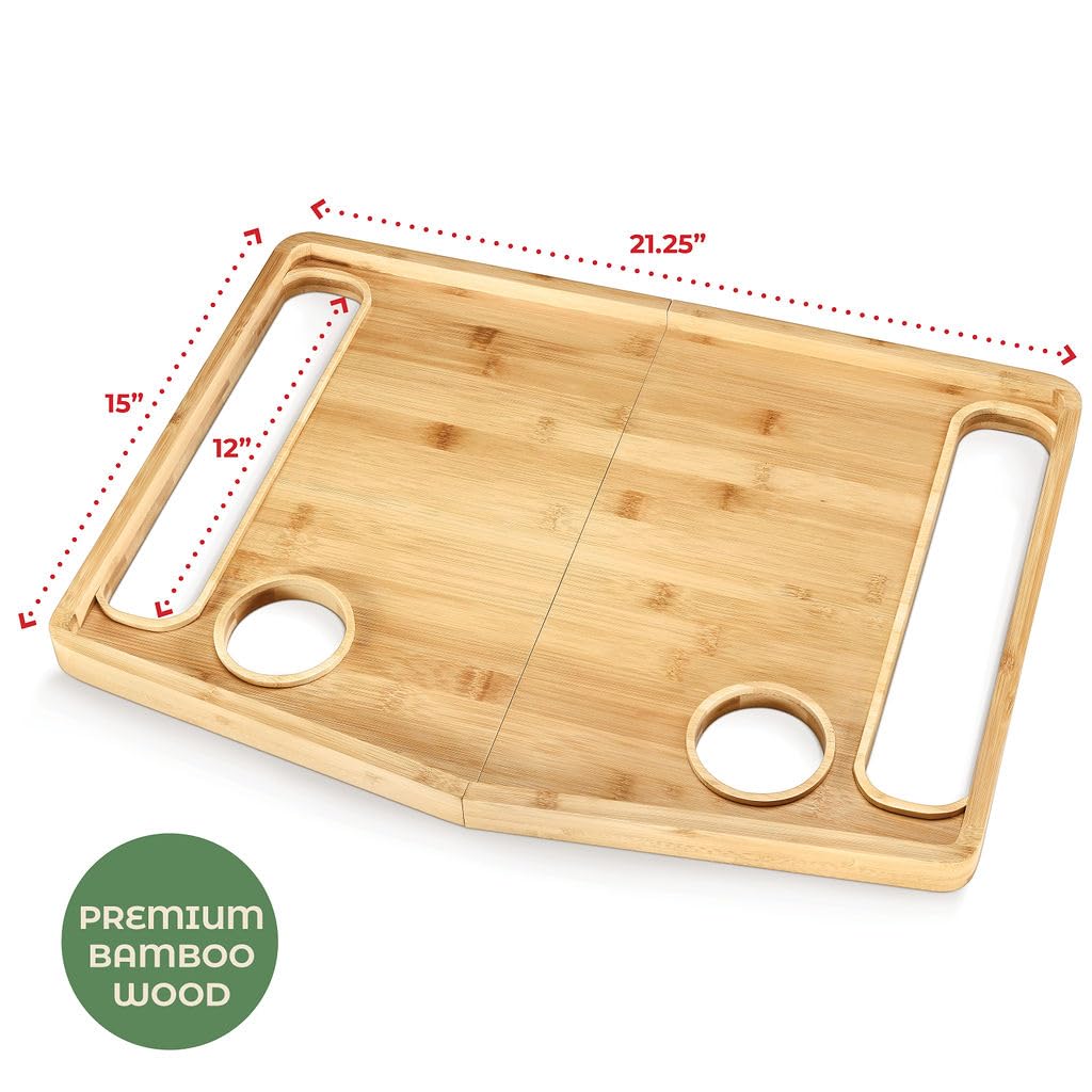 Walker Tray Table with Cup Holder for Folding Walkers Foldable