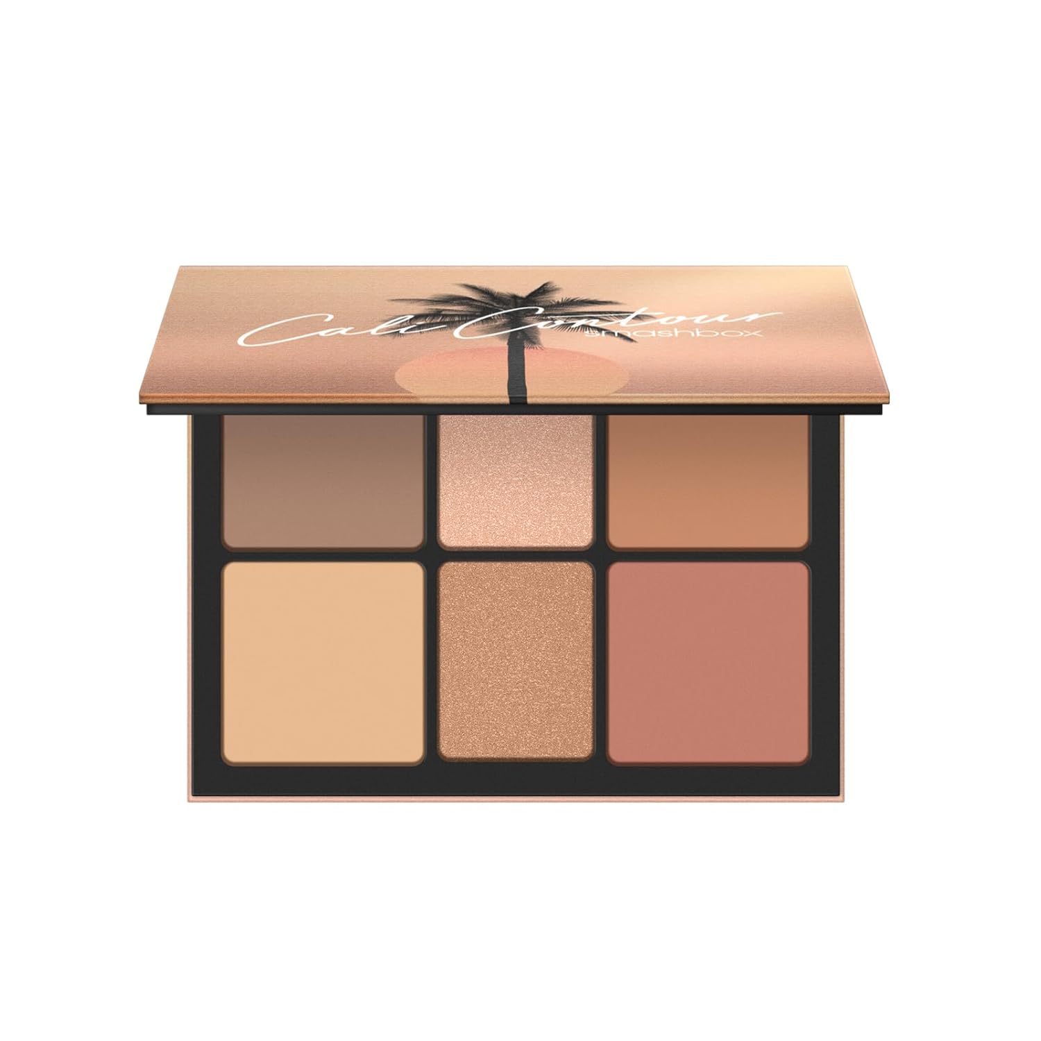 Buy now Smashbox The Cali Contour Palette | Six-Shade Contour Kit with Highlighter, Bronzer and Blush to add Dimension + Glow 01- Light Medium at indiglob india