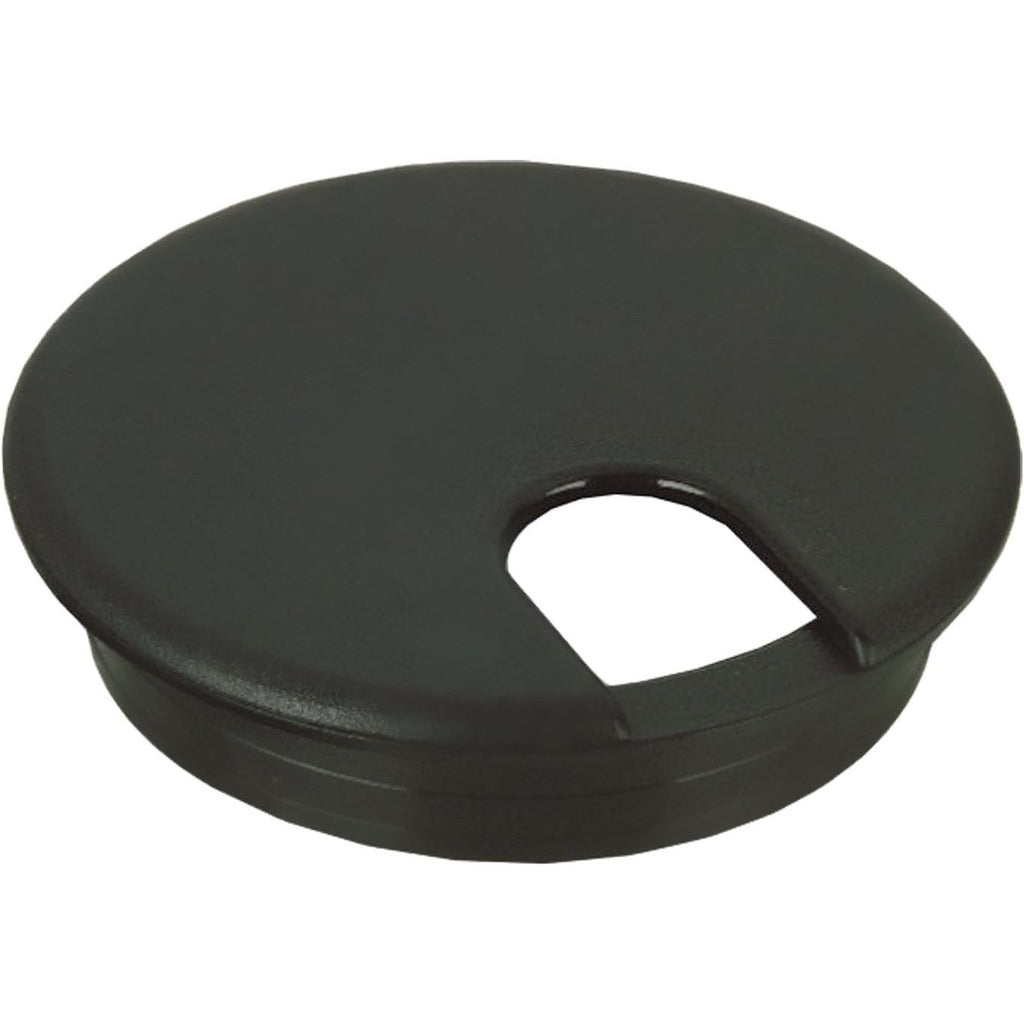 Buy now 5 Pack Rok Hardware 3" (76mm) Black Round Computer Desk Table Port Wire Cable Cord Organizer Hole Cover Grommet, ROKRG3BLK at indiglob india