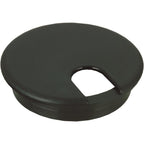 Buy now 5 Pack Rok Hardware 3" (76mm) Black Round Computer Desk Table Port Wire Cable Cord Organizer Hole Cover Grommet, ROKRG3BLK at indiglob india