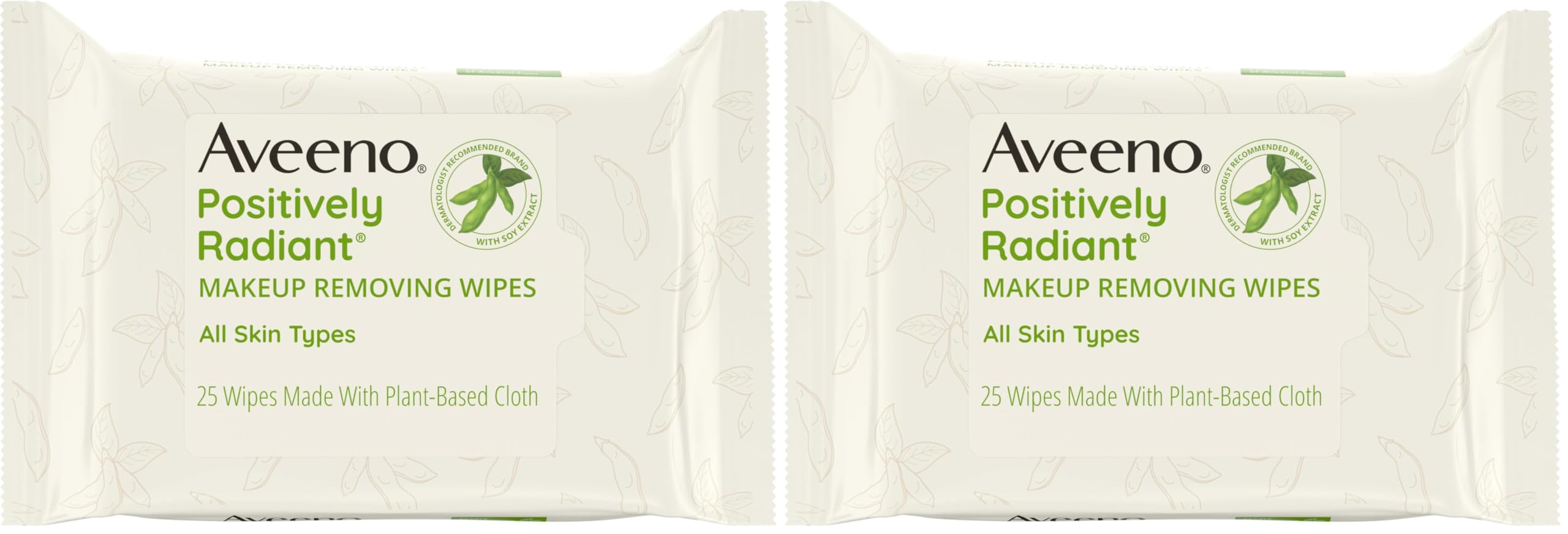 Buy now Aveeno Positively Radiant Alcohol Free Makeup Removing Face Wipes, Ultra Soft, Gentle, Non-Comedogenic Facial Cleansing Towelettes Leave Skin Feeling Clean & Soft, Sulfate Free, 25 ct Unscented 25 Count (Pack of 2) at indiglob india