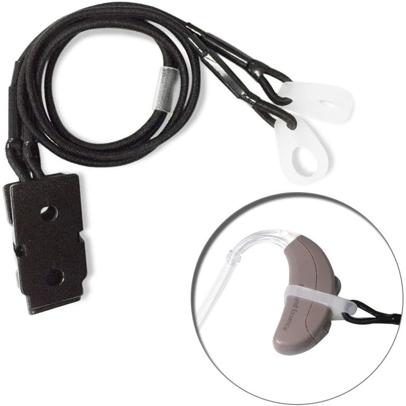 Buy now Hearing Aids Clip for RIC - Portable Hang Rope Anti-lost Fixation Cord Lanyard Clip Protection For Seniors (7mm) 11mm at indiglob india