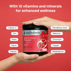 KEY NUTRIENTS Potassium Multivitamin Electrolytes, Cherry Pom, 90 Servings | Multivitamin Electrolytes Powder, Sweet Cherry Pom, Sugar Free, Sodium & Potassium Supplement, No Calories, Made in USA