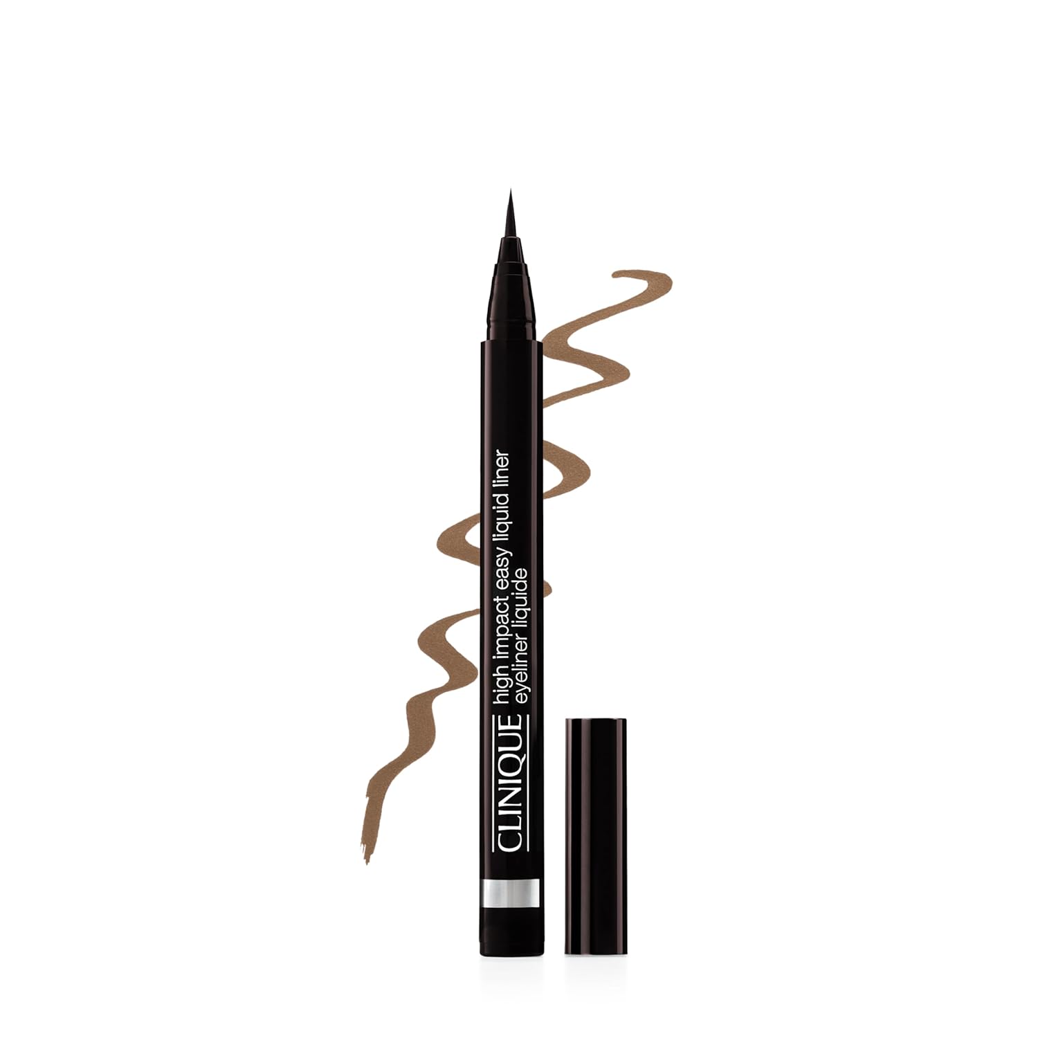Buy now Clinique High Impact Easy Liquid Eyeliner | Waterproof, Long Lasting, Smudge Resistant + Safe For Sensitive Eyes AA Espresso at indiglob india