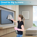 6PCS Large Eyeglass Cleaning Cloths, 12 x12 in Screen Cleaner