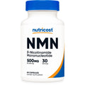 Nutricost NMN (Nicotinamide Mononucleotide) 500mg, 60 Capsules | Vegetarian Friendly, 30 Servings, Gluten Free, GMO Free