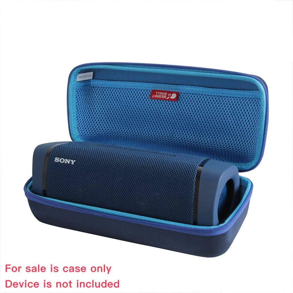 Buy now Hermitshell Hard Travel Case for Sony SRS-XB33 Extra BASS Wireless Portable Speaker (Blue) at indiglob india