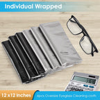 6PCS Large Eyeglass Cleaning Cloths, 12 x12 in Screen Cleaner