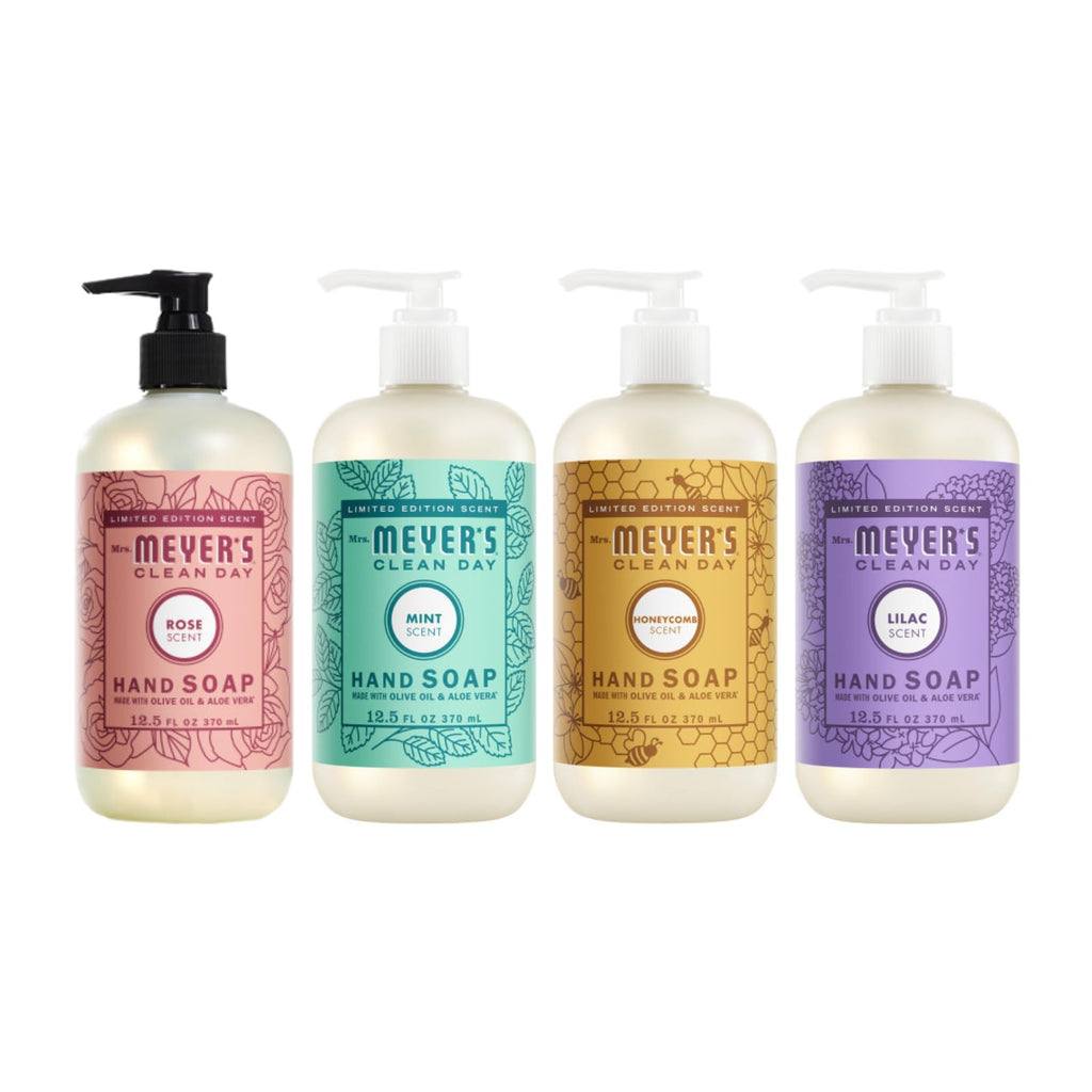 Buy now Mrs. MEYER'S Liquid Hand Soap, Cruelty Free Lemon Verbena Scent, 12.5 oz (Pack of 3) at indiglob india