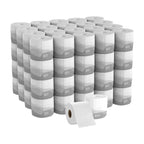 Georgia-Pacific Pacific Blue Basic 2-Ply Embossed Toilet Paper,19880/01, 550 Sheets Per Roll, 80 Rolls Per Case