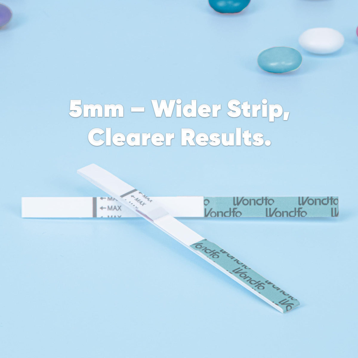 Wondfo Ultra Accurate Ovulation Test Strips with Numerical Result, 20 Count