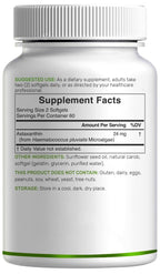 DEAL SUPPLEMENT Astaxanthin 24mg Per Serving, 120 Softgels