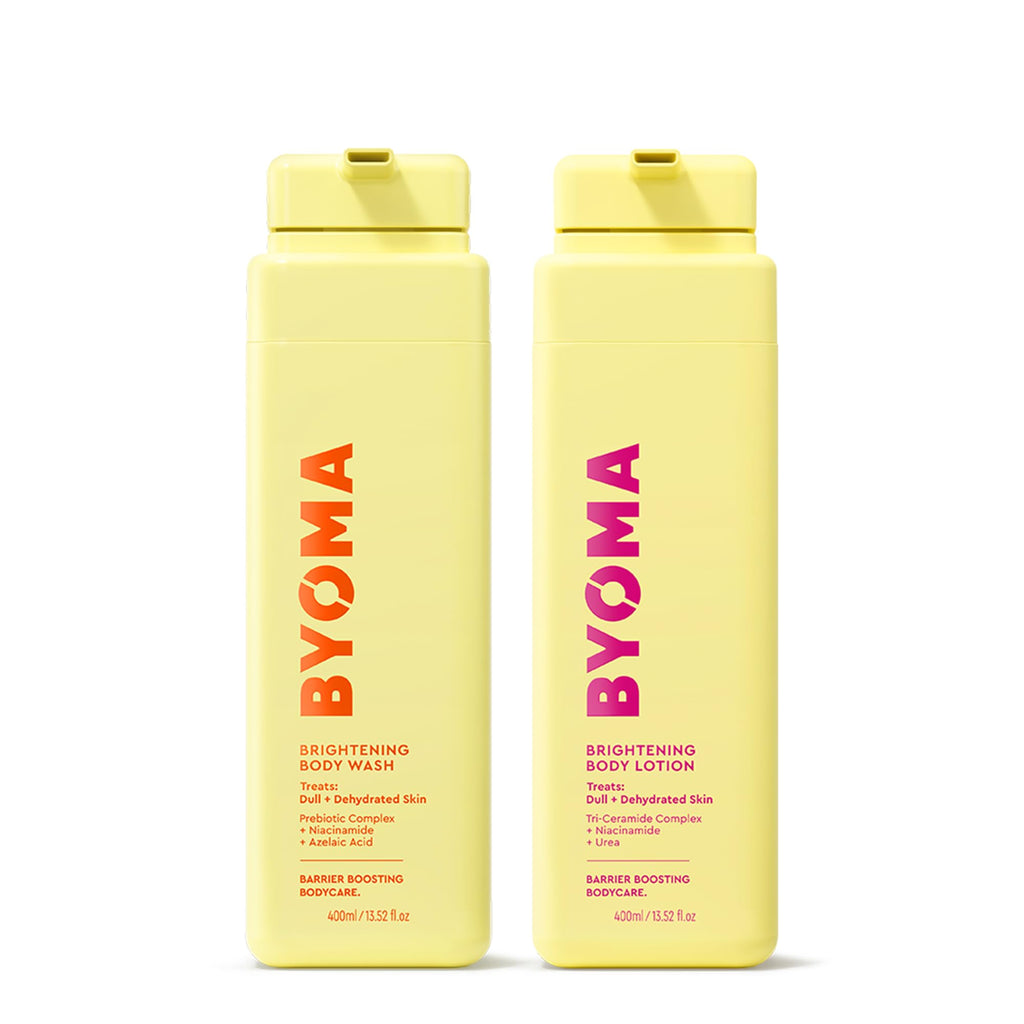 BYOMA Brightening Body Wash | Creamy Formula, Niacinamide & Azelaic Acid, Brightens & Evens Tone, Skin Barrier Repair, For Dull, Dehydrated Skin