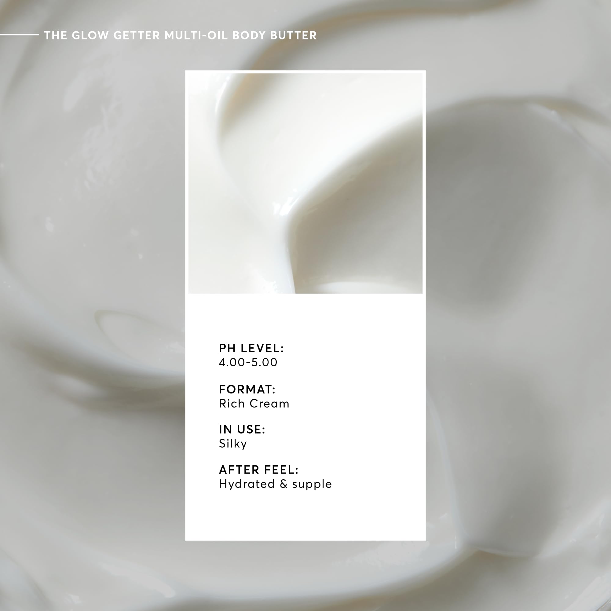 Naturium The Glow Getter Multi-Oil Body Butter, 7.7 fl oz | Nourishing Whipped Moisturizer, Oil Infused Formula with Shea Butter, Glycerin & Squalane, Deep Hydration for All Skin Types