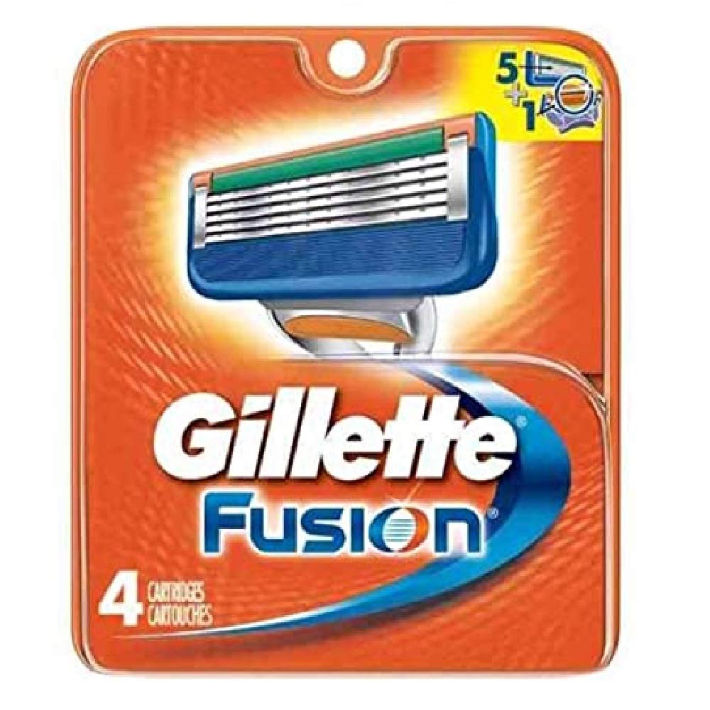 Buy now Gillette Fusion Blades 4 Cartridges at indiglob india