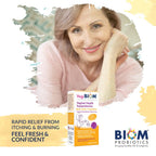 VagiBiom Boric Acid Suppositories with Lactobacillus: Microbiome Flora Balance; Balance and Nourishes Healthy Flora; Paraben-Free Preservative-Free (5count)