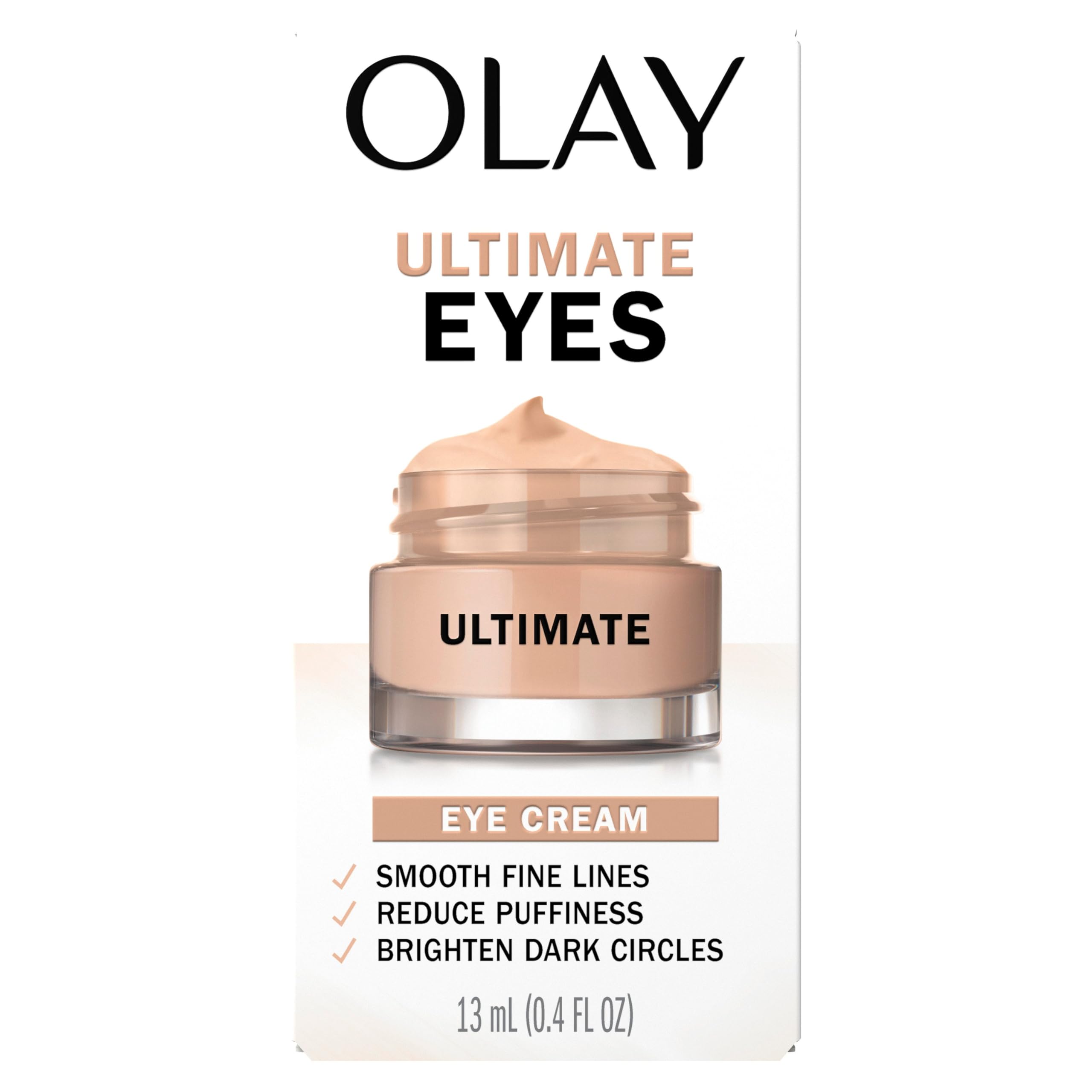 Buy now Olay Eyes Ultimate Eye Cream for Dark Circles, Wrinkles and Puffiness, 13 ml (0.4 fl. oz.) at indiglob india