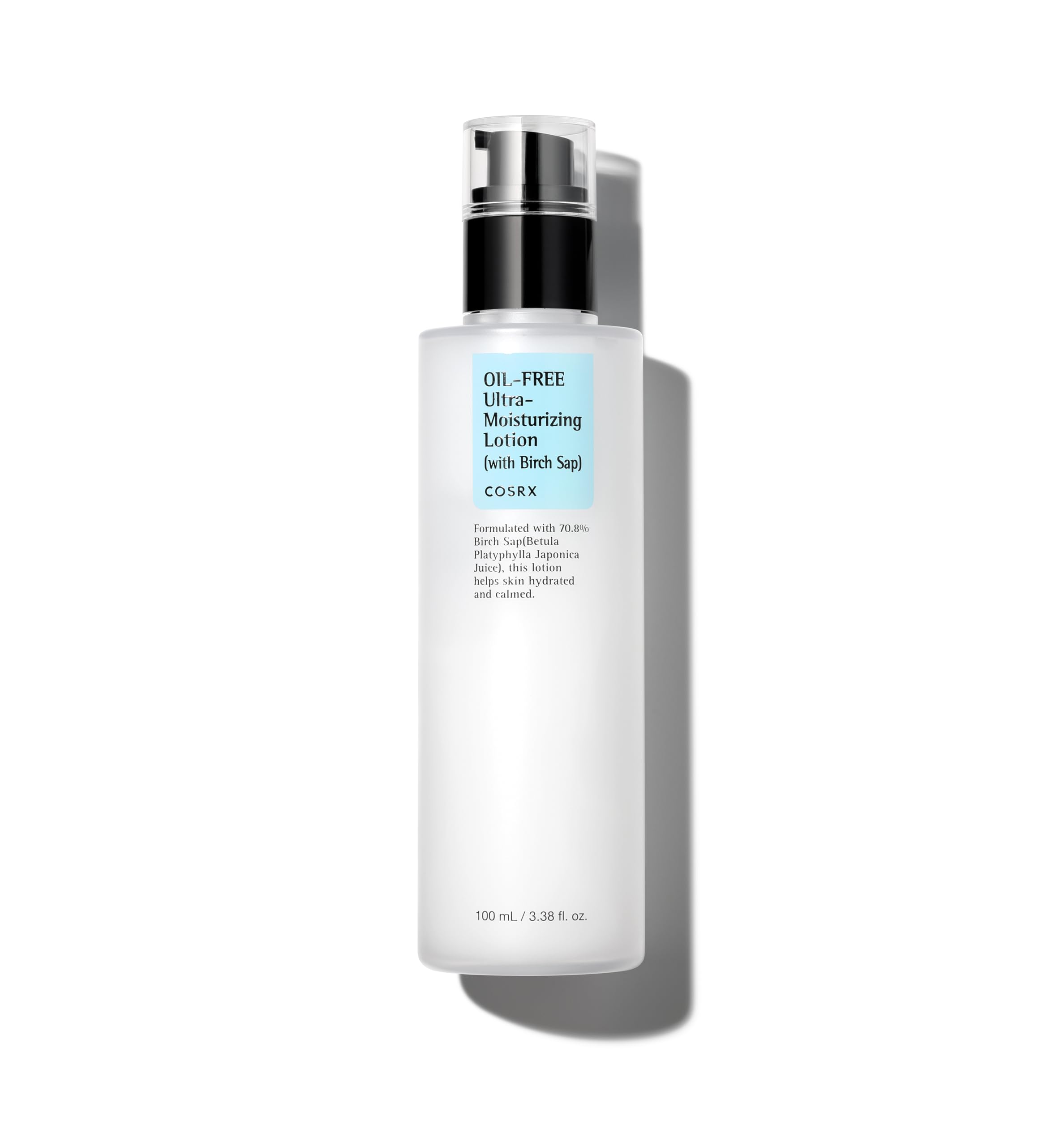 Buy now COSRX Oil Free Lotion with Birch Sap, Daily Acne Facial Moisturizer, Hydrating Moisturizer for All Skin Types, Korean Skin Care, 3.38 fl.oz / 100ml at indiglob india