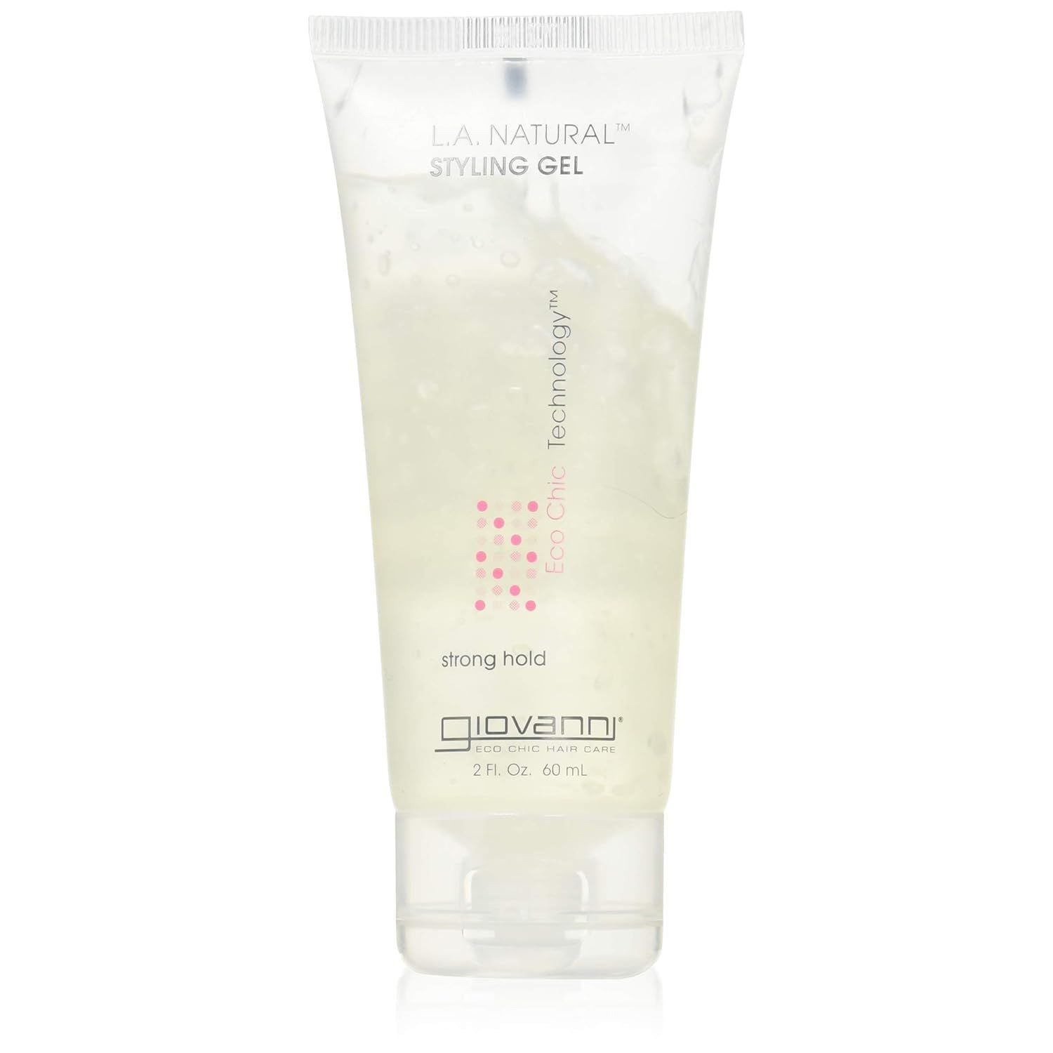 Buy now GIOVANNI COSMETICS L.A. Natural Styling Gel - Strong Hold, Eco Chic Technology, Grapefruit seed extract, Aloe Vera leaf juice, Vitamins & Minerals, Nourish Your Hair, Frizz-Free - 2 Oz Default at indiglob india
